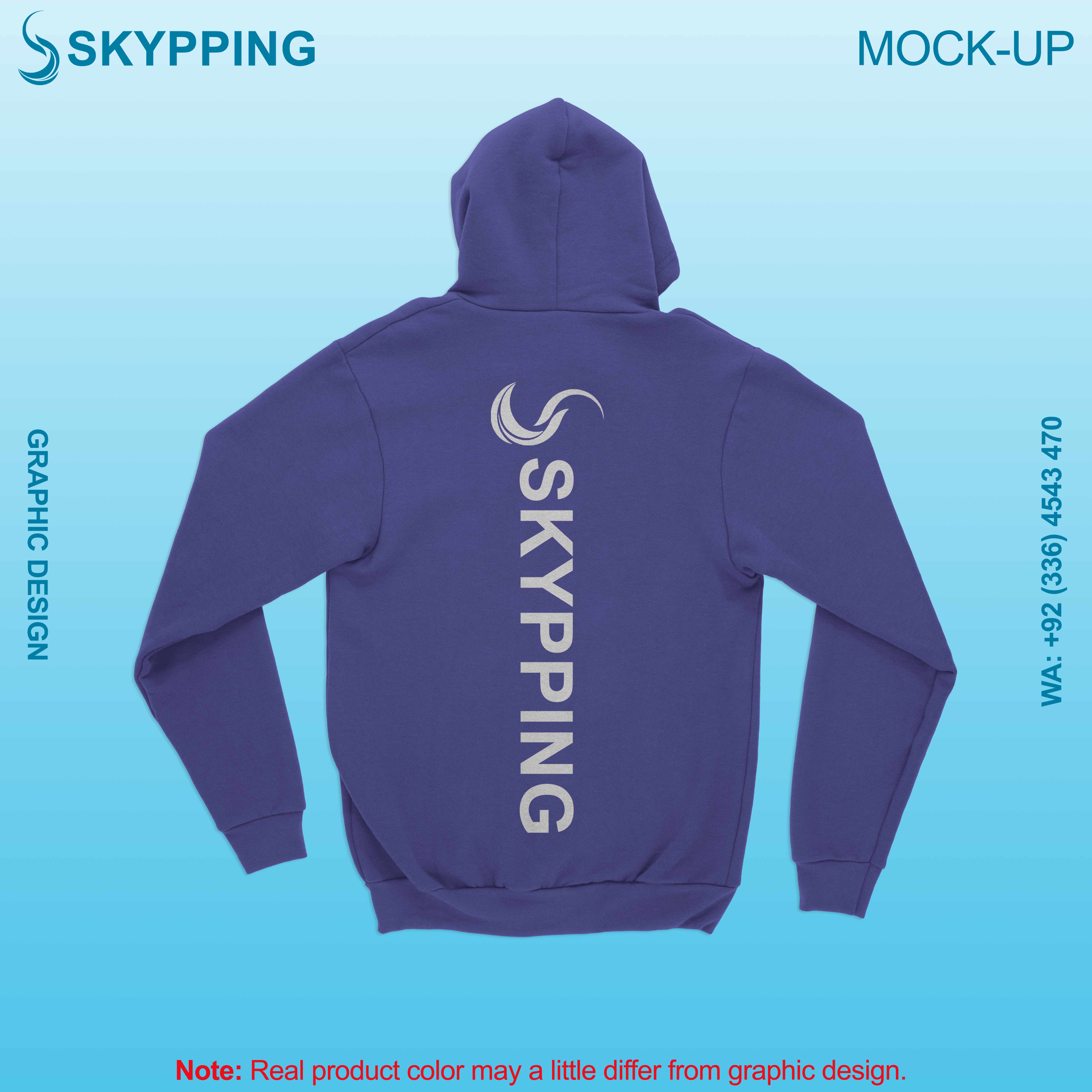 Pull Over Hoodie with hidden side pockets